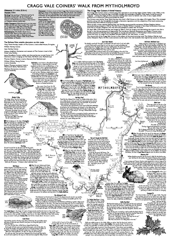 Art Print: The Cragg Vale Coiners' Walk