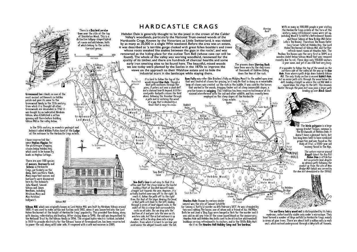 Art Print: Hardcastle Crags