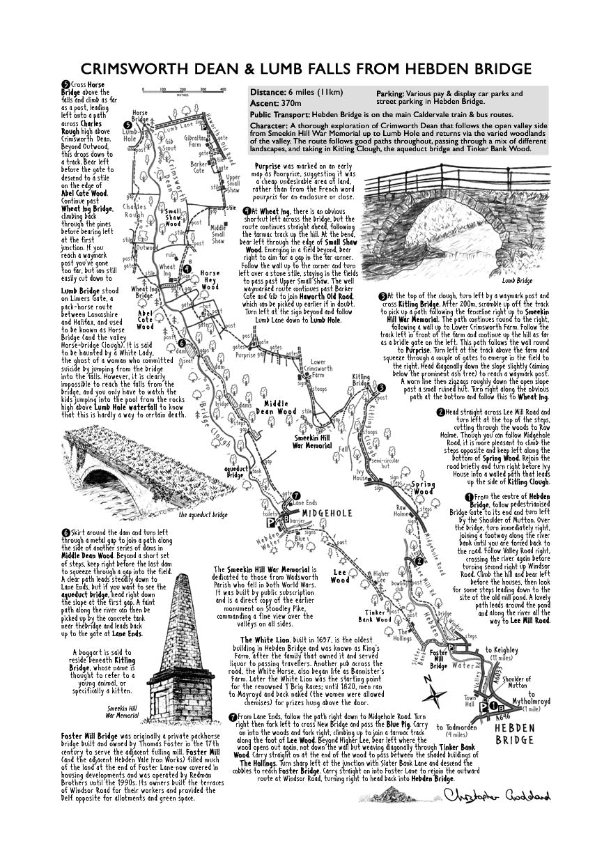 Art Print: Crimsworth Dean