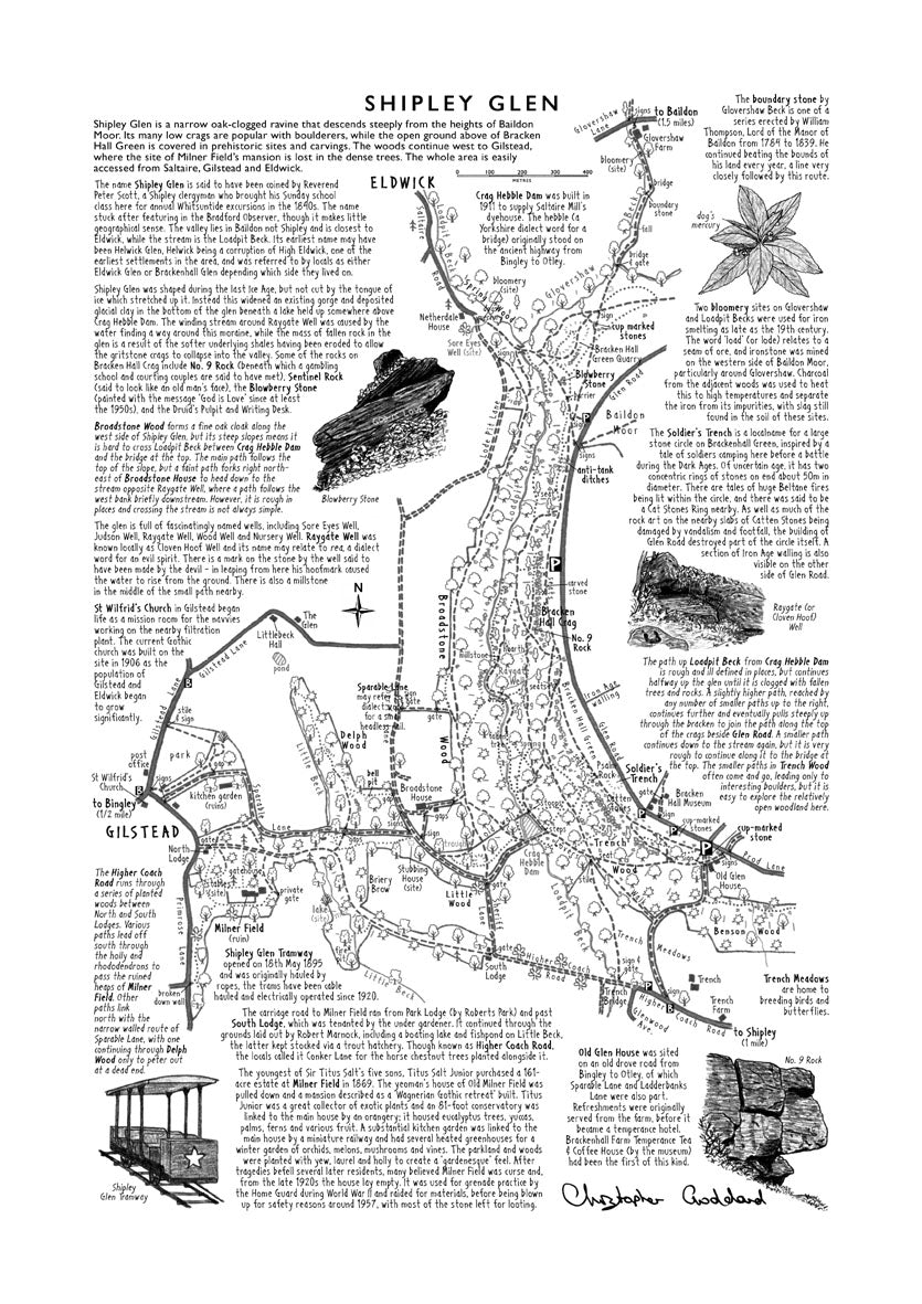 Art Print: Shipley Glen
