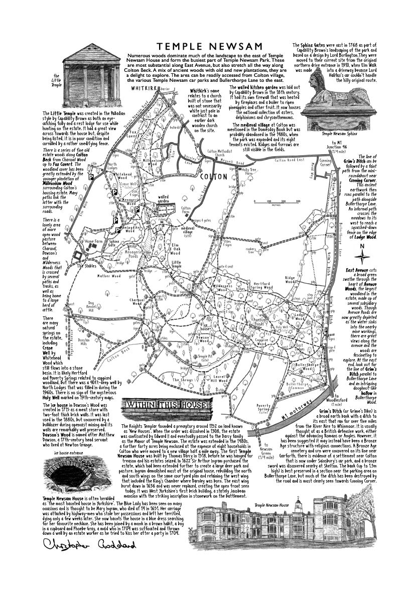 Art Print: Temple Newsam