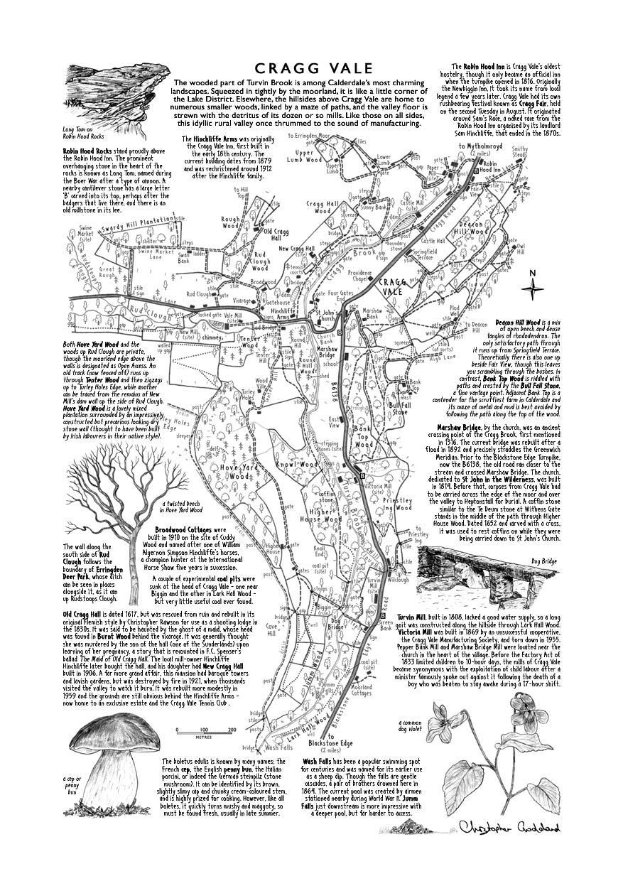 Art Print: Cragg Vale