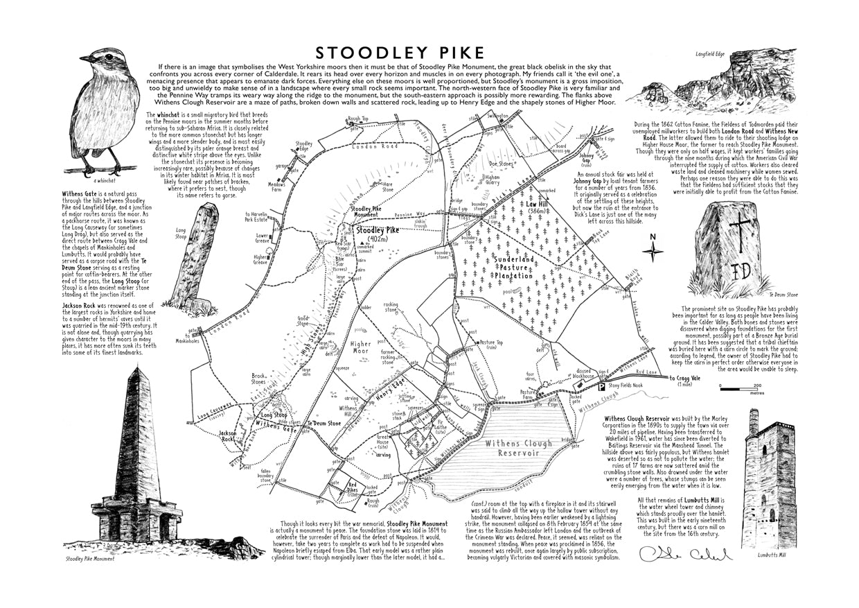 Art Print: Stoodley Pike