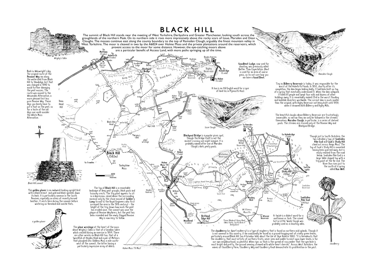 Art Print: Black Hill
