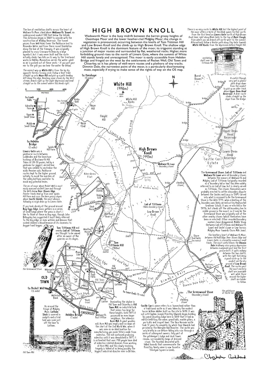 Art Print: High Brown Knoll