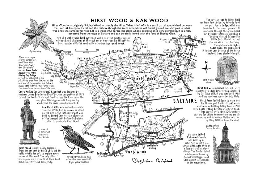 Art Print: Hirst Wood