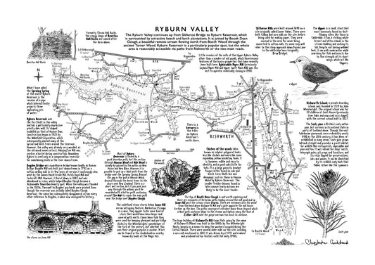 Art Print: Ryburn Valley